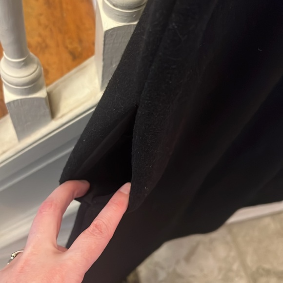 Oak & Fort - Black wool feel dress with pockets - M - Picture 5 of 8